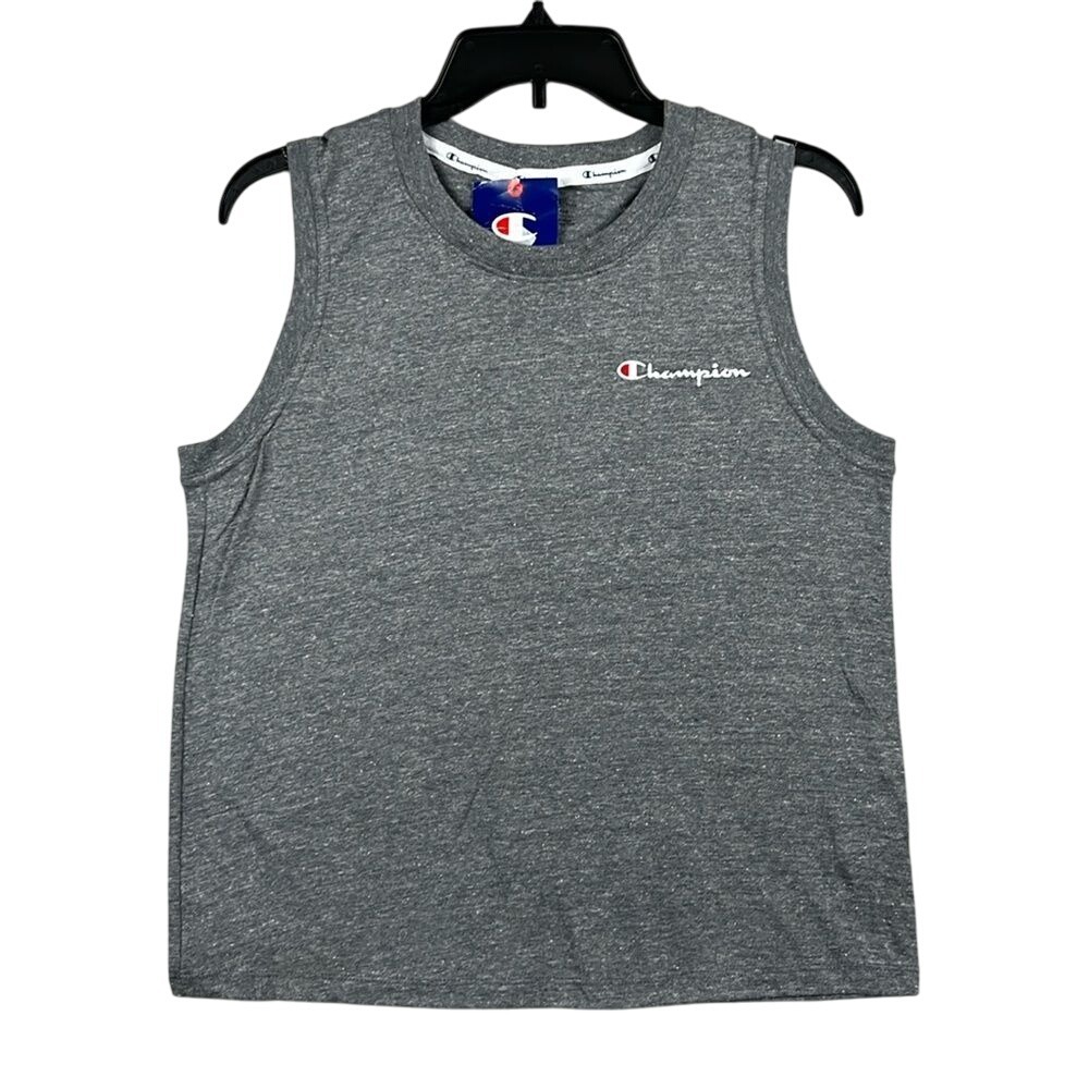 Champion Mens Athletic Muscle Tank Top Size Medium Grey NWT - Picture 1 of 12